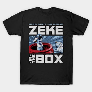 Ezekiel Elliott Dallas Zeke In A Box T-Shirt